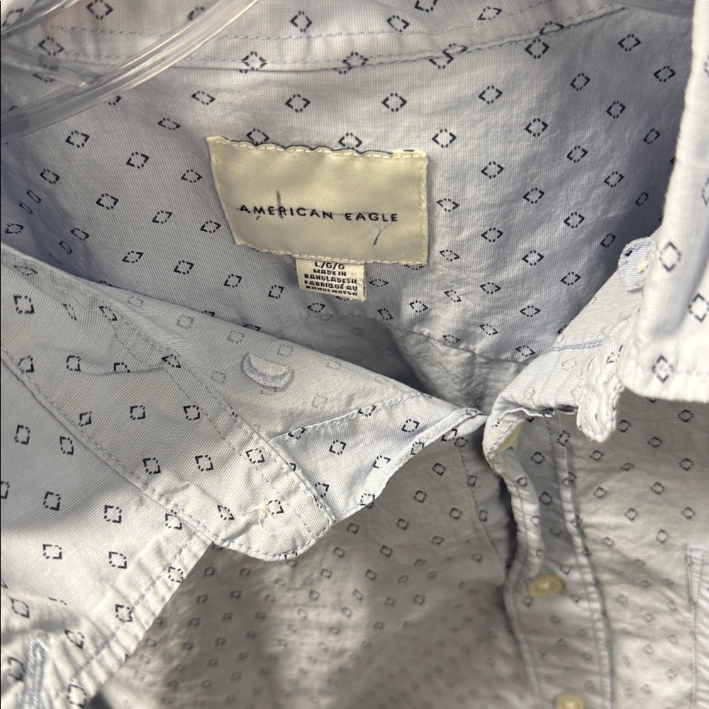 American eagle button down L // 030808 - image 2
